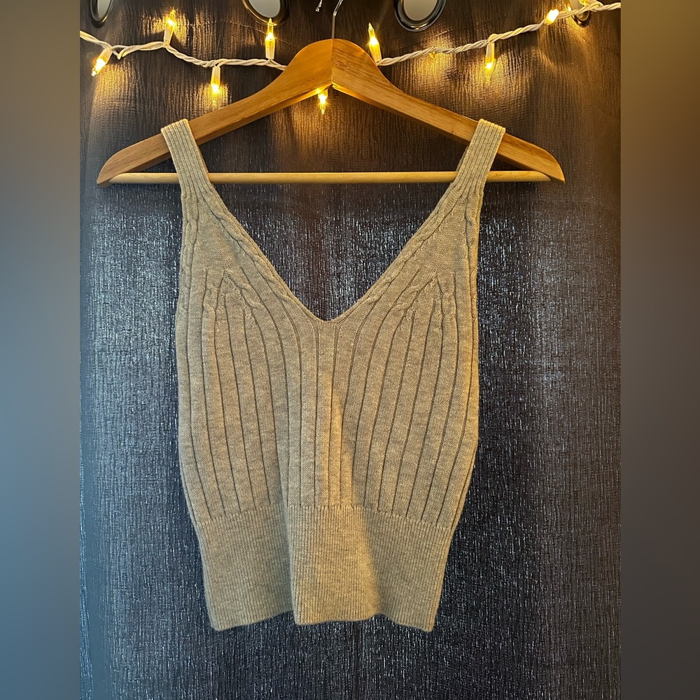 Wilfred 55/45% Wool/Cotton Camisole - Grey Size XS